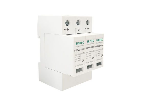 1000V Sınıf II DC Yıldırım Kesicisi Solar PV Parafudr