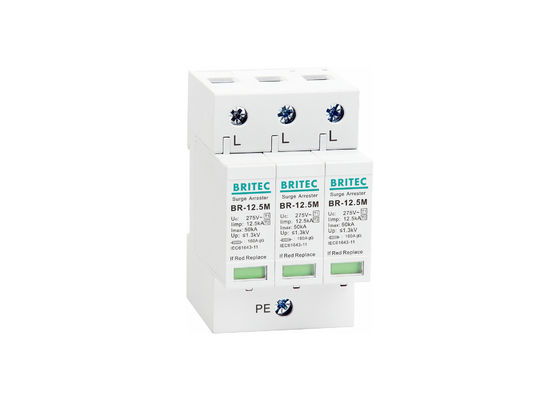 BRITEC AC 12.5kA BR-12.5M 275V T1+T2 Parafudr Sınıf B+C