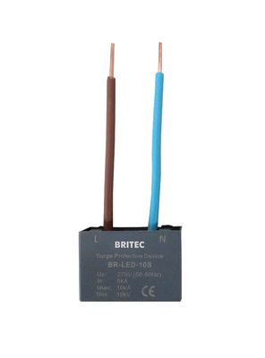 10kv led SPD sokak lambası 275v led aşırı gerilim koruma cihazı Katkı koruma elektronik aydınlatma cihazları Dış Mekan Aydınlatma SPD Dış Mekan Aydınlatma SPD