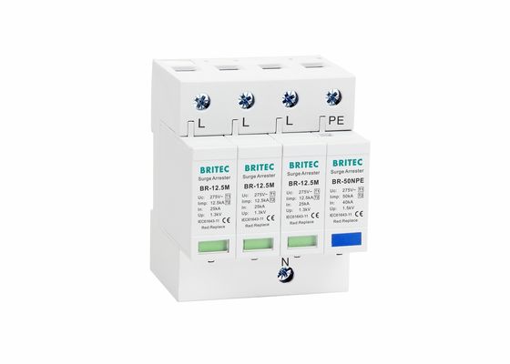 CE Sınıfı B+C 12.5KA Paratoner Dalgalanma Emici Yüksek Deşarj Akımı