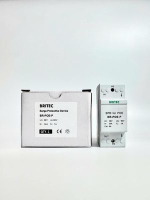 BR-POE-P Sinyal artışı durdurma artışı durdurma veri ağı rj45 artış koruması