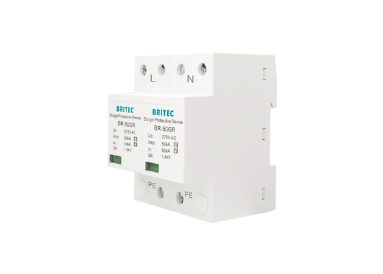 Sınıf I Güç Parafudr 10/350 50KA Tek Faz 150V / 275V / 320V