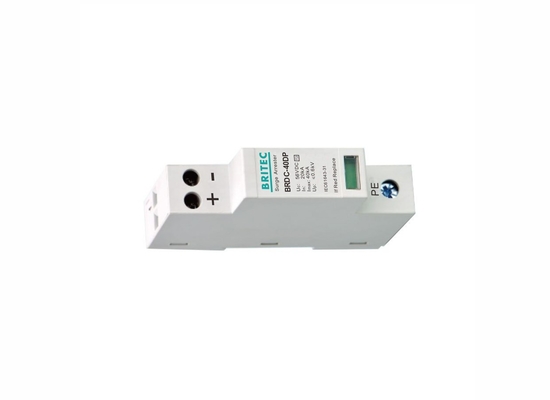 Bir - Mod Pv Dalgalanma Koruyucusu DC 24V 56V Elektrik Ekipmanı İçin Aşırı Gerilim Koruyucu