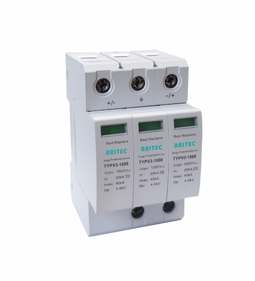 TYPV2 600 Tip 2 PV Aşınma Koruyucusu Tutuklayıcı Güneş DC Aşınma Koruma Aygıtı spd