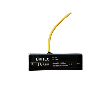 SPD 48V RJ45 Aşırı basınç engelleyici 100M 1000M Ethernet PoE veri aşınma koruyucusu Çin veri aşınma koruyucusu tedarikçisi cat 6 spd