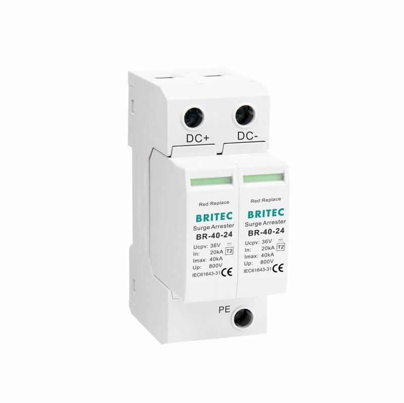 BR-40 24 PV Aşınma Tutuklayıcısı DC Aşınma Koruyucusu Güneş Aşınma Koruma Cihazı