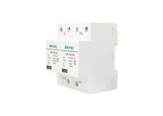 Sınıf I Güç Değişimi Tutsakçısı 10/350μs 50KA Tek Fazlı 150V / 275V / 320V