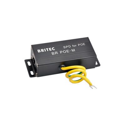 BR-POE-M 48V Sinyal Artış Tutsakçısı Poe Koruyucu Sinyal Gücü Ethernet Üzerine Spd Çin veri artış koruyucu tedarikçisi