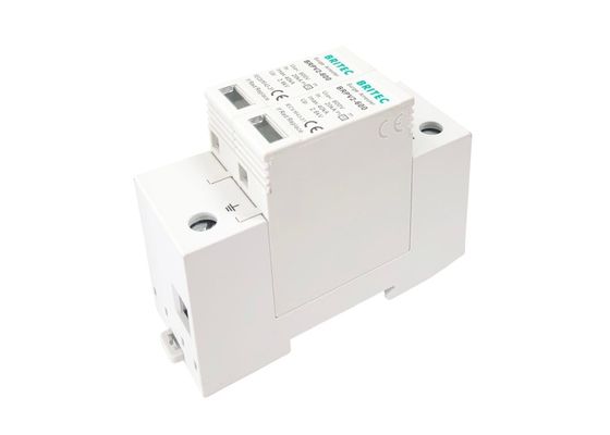 Güneş Spd Pv 600V Dc Aşınma Koruma Cihazı Din Rail Uzaktan Bağlantılarla Montajlı
