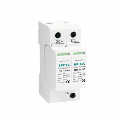 BR-40 48 DC SPD pv artış koruma aygıtı 48V artış koruyucu gök gürültüsü koruyucu