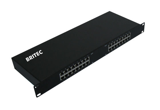 BRRJ45L-16R 1000Mbps/100Mbps RJ45 Surge Protection Network rack mount ethernet artış koruma ethernet şimşek koruma
