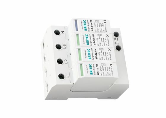 B+C sınıfı 1. tip aşırı artış koruma cihazı 12.5kA