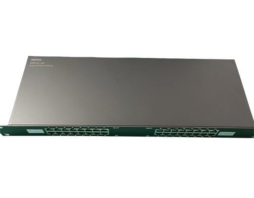 BRRJ45H-16R Sinyal Telekomünikasyon Aşırı Gerilim Koruyucu 1000M rafa monte ethernet aşırı gerilim koruması