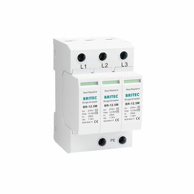 BR-12.5M 4P Tip 1 Aşırı Gerilim Koruma Cihazı spd aşırı gerilim koruyucu ac tip 1 12.5ka spd tip 1 spd Überspannung 12.5ka aşırı gerilim bastırıcı endüstriyel aşırı gerilim koruyucu cihaz