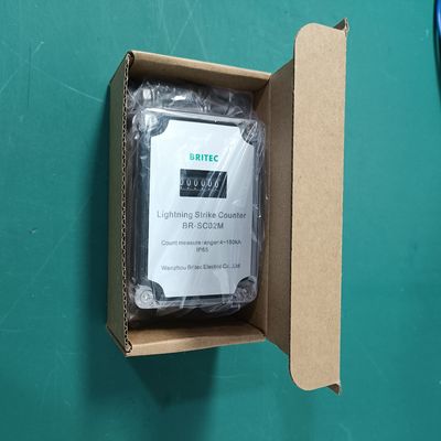 BR-SC02M Sayısal Darbe ve Yıldırım Darbe Sayacı  0~999.999 olay, yıldırım koruma için yıldırım darbe sayacı cihazı