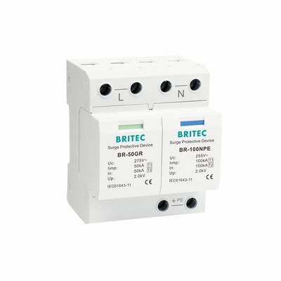 IEC 61643-11 Uyumluluğuna Sahip SPD Aşırı Gerilim Koruma Cihazı