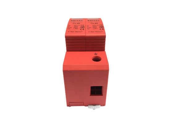 320V Takılabilir 40kA 2P Tip 2 Aşırı Gerilim Koruma Cihazı Modüler Parafudr