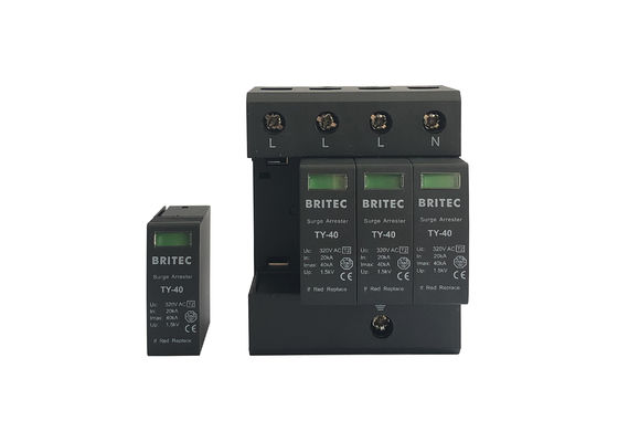 3 Faz Tip 2 Parafudr 4P Tip 2 Parafudr Koruyucu Güvenilir Performans