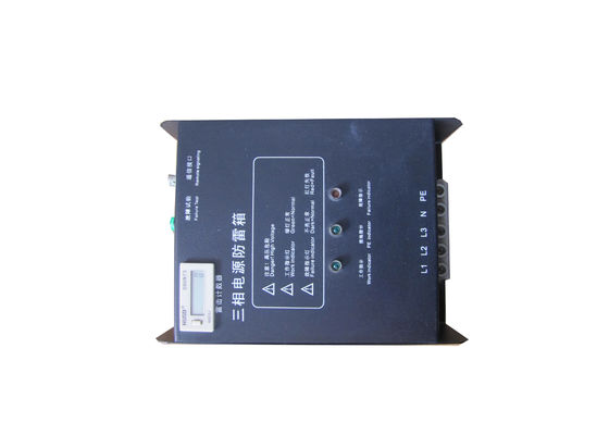 Siyah Dalgalanma Koruyucusu Kutusu, AC 380V Güç Kaynağı İçin Yıldırımdan Korunma Kutusu