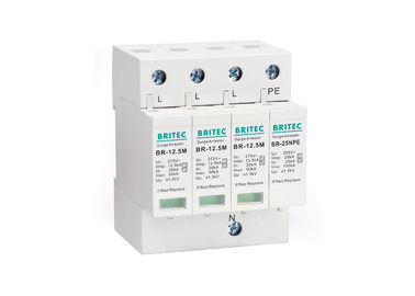 AC 275v Tip 1+2 3 Kutup + NPE Güç Yıldırım Koruma Sınıfı 1+2 Parafudrlar