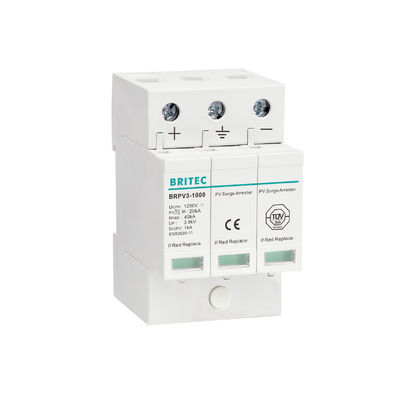 BRPV3-1500 DC 1500V 3P PV Güneş pv artış durdurucusu 40ka Aşırı artış koruyucusu dc spd dc spd 1500v 3 kutup