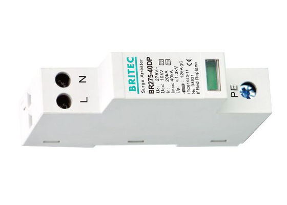 Elektrik Dalgalanma Koruyucu Cihaz Tip 3 275 V 40kA Yıldırım Dalgalanma Koruyucusu