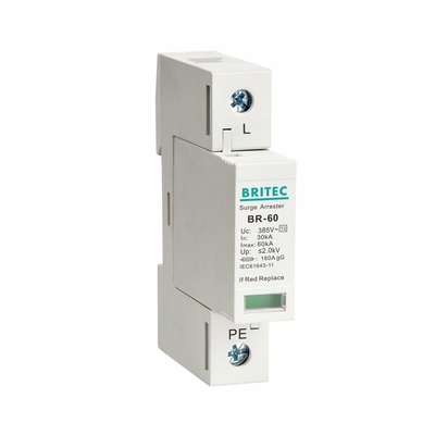 BR385-60 3P Sınıf II SPD 60kA Tip 2 Aşırı Koruma Aygıtı