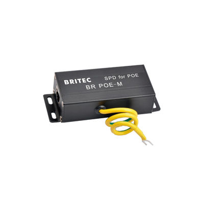 BR-POE-M RJ45 POE Ethernet Data Surge Protection Aygıtları poe yıldırım koruyucu ağ POE güç rj45 surge koruyucu NET 6 POE surge koruyucular