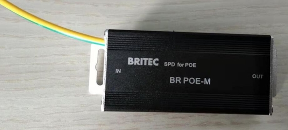 Ethernet PoE Aşırı Gerilim Koruyucu Telekom RJ45 Güç Üzerinden paratoner rj45