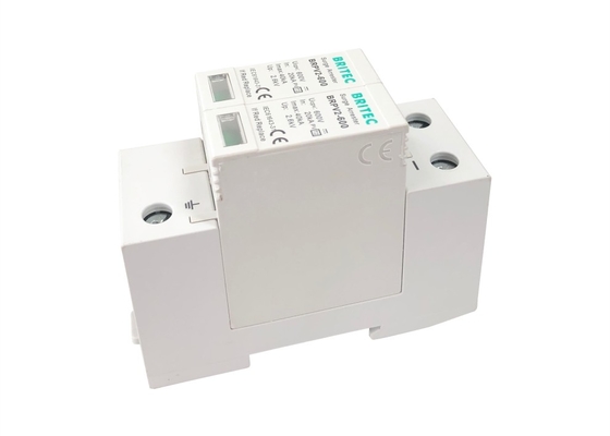 40kA DC 600V Pv Parafudr 35mm Din Ray Dalgalanma Koruma Cihazı