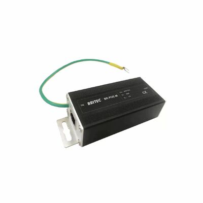 BR-POE-M POE RJ45 Ağları için 3kA nominal akımlı DIN Ray Montajlı ve IP20 Korumalı POE Aşınma Koruyucusu